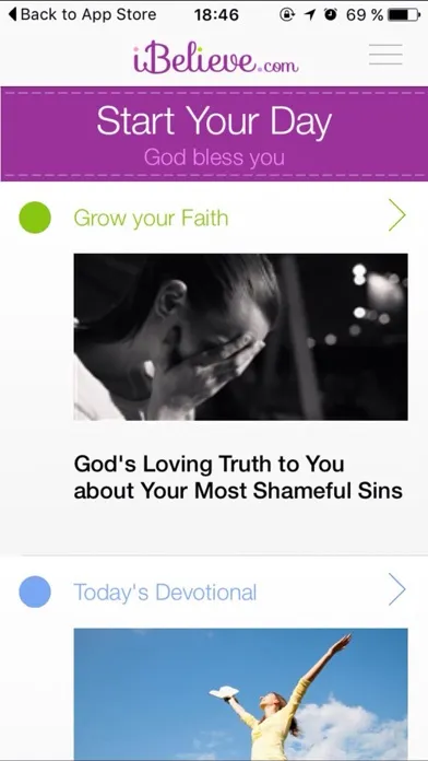 Women’s Bible Devotional by iBelieve Screenshots