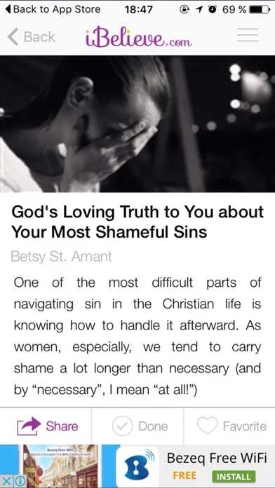 Women’s Bible Devotional by iBelieve Screenshots