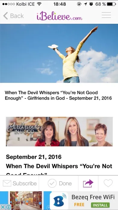 Women’s Bible Devotional by iBelieve Screenshots