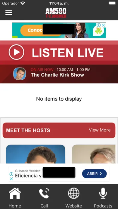 AM 590 The Answer Screenshots