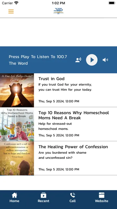 The Word FM 100.7 Ekran Görüntüleri