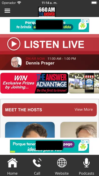 Captures d'écran de 660 AM The Answer