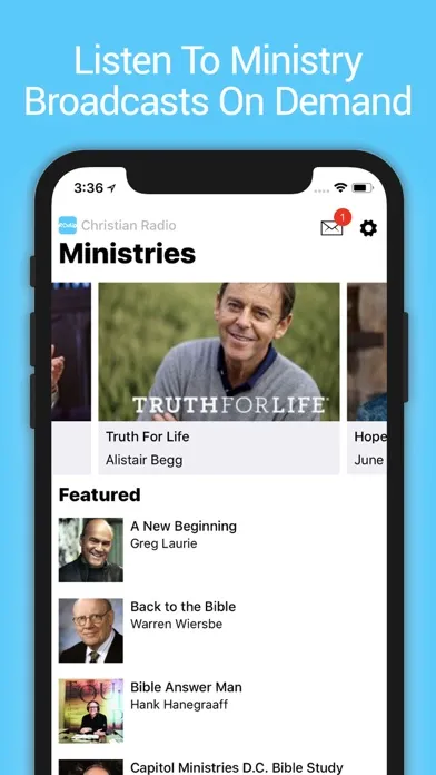 Christian Music and Talk Radio স্ক্রিনশট