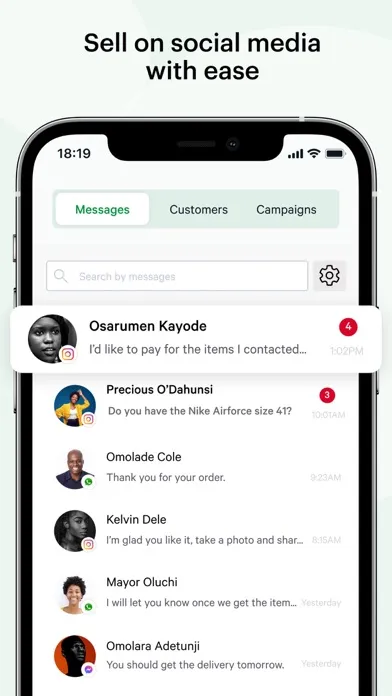 Ảnh chụp màn hình của Bumpa