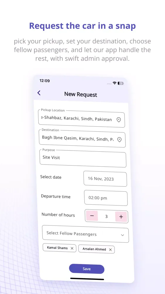 SF Car App স্ক্রিনশট