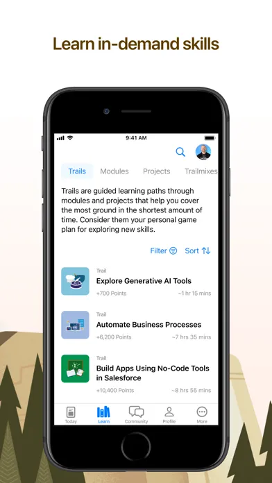 Trailhead GO应用截图