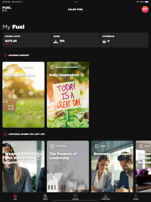 صور FUEL: Learn, Grow, Succeed iPad 