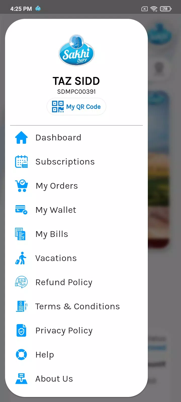 Sakhi Dairy Screenshots