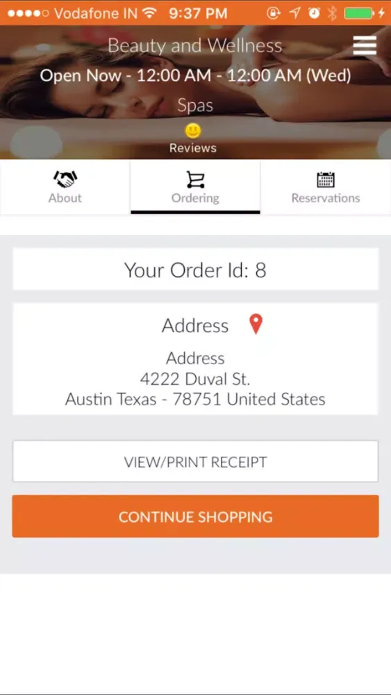 BrandedApp for Salon (SalesVu) Screenshots