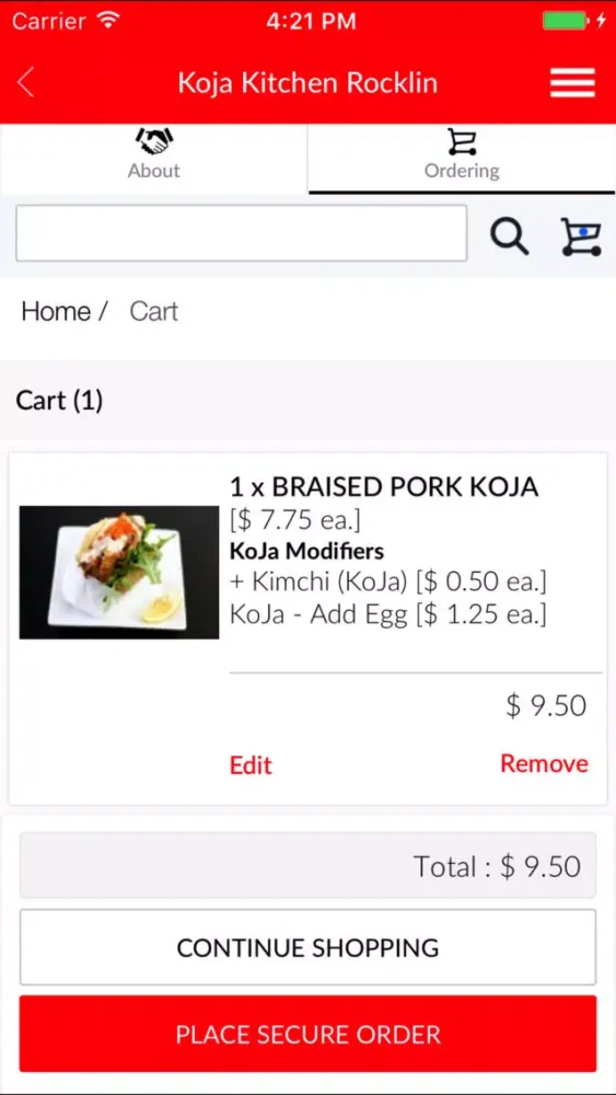Koja Kitchen Rocklin Screenshots