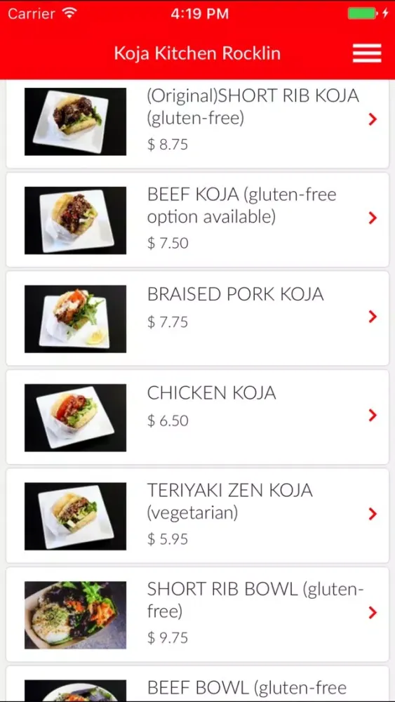 Koja Kitchen Rocklin Screenshots