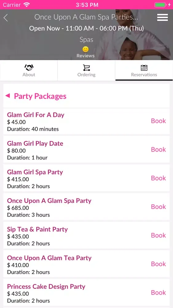 Once Upon a Glam Spa应用截图