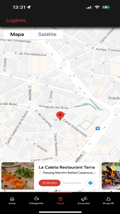 Capturas de tela do Salgo Ya