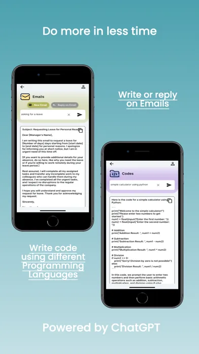 Скриншоты FastMind - AI Assistant