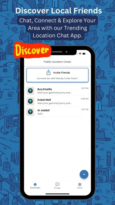Zrzuty ekranu Pulse - Location Chat