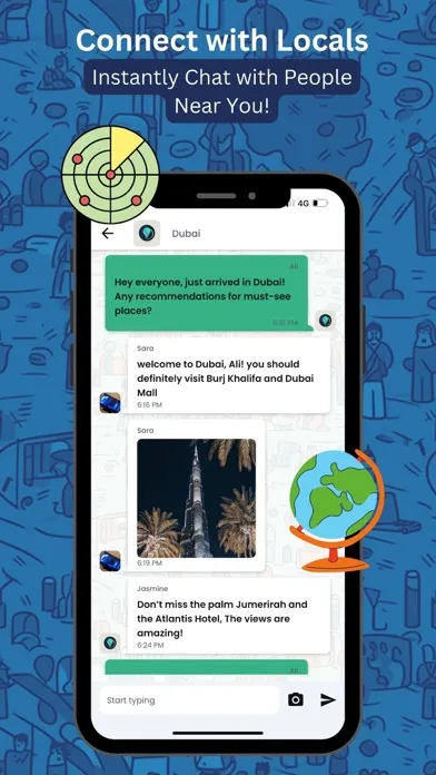 Zrzuty ekranu Pulse - Location Chat