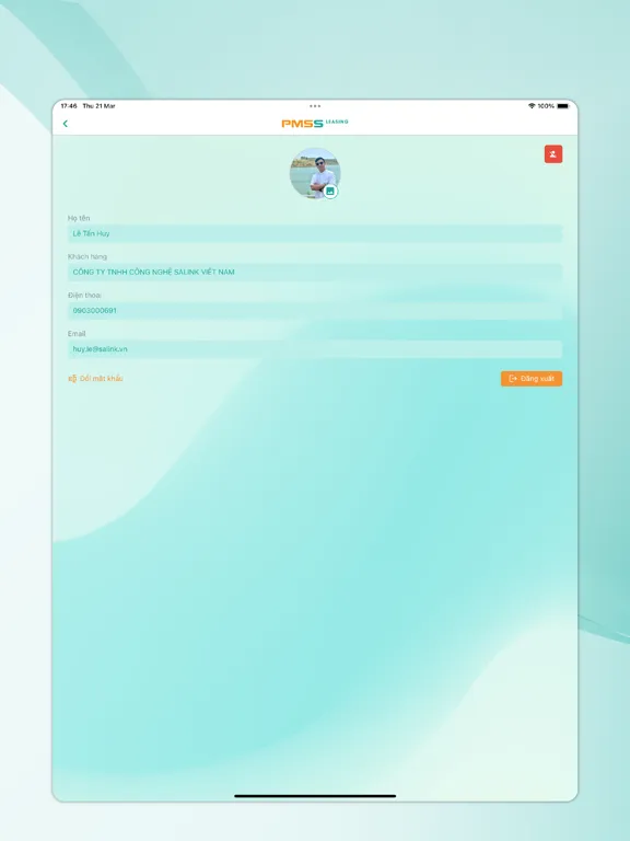 PMSS Leasing iPad  Screenshots