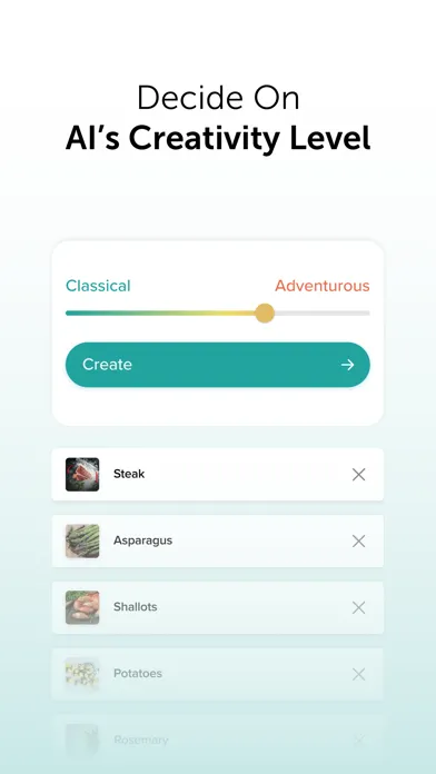 Delicio: AI Chef, Food Recipes應用截圖