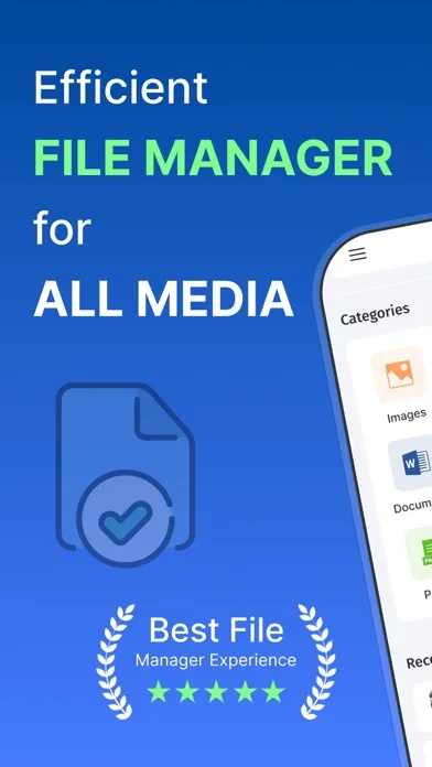 File Manager: Music, PDF, Text سکرین شاٹس