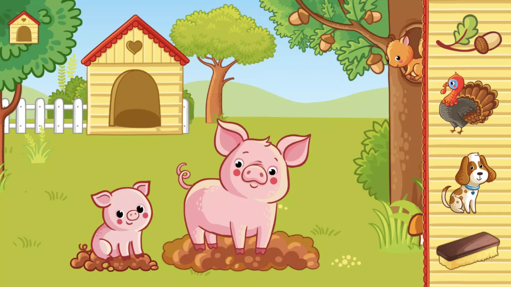 Ảnh chụp màn hình của Funny Farm for toddlers kids