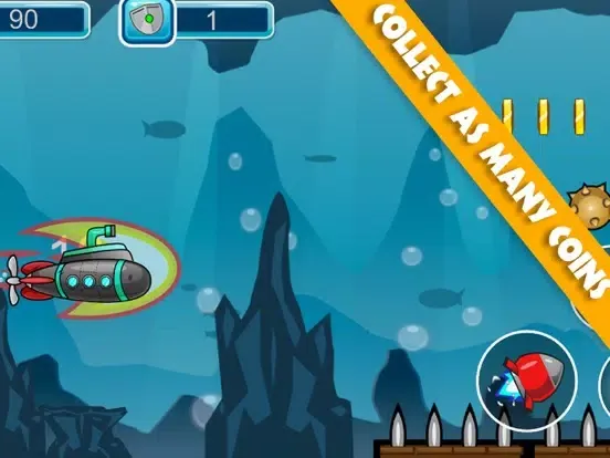 صور Submarine Adventure: Under The Water Ocean Game iPad 