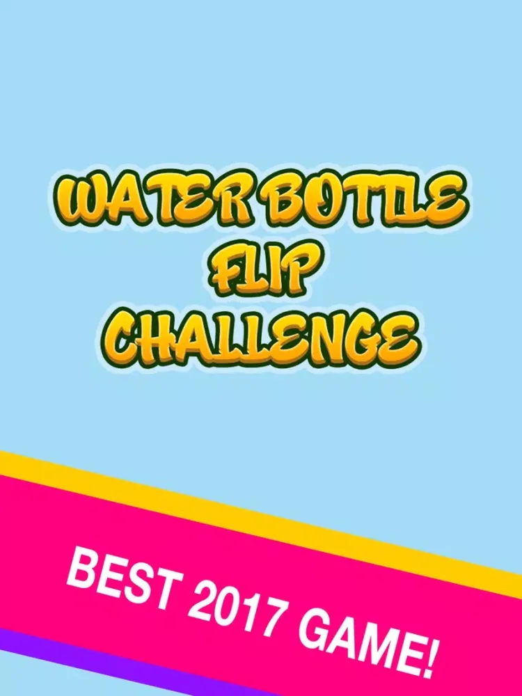 Flip Water Bottle Challenge Jump Collect Heart iPad  Screenshots