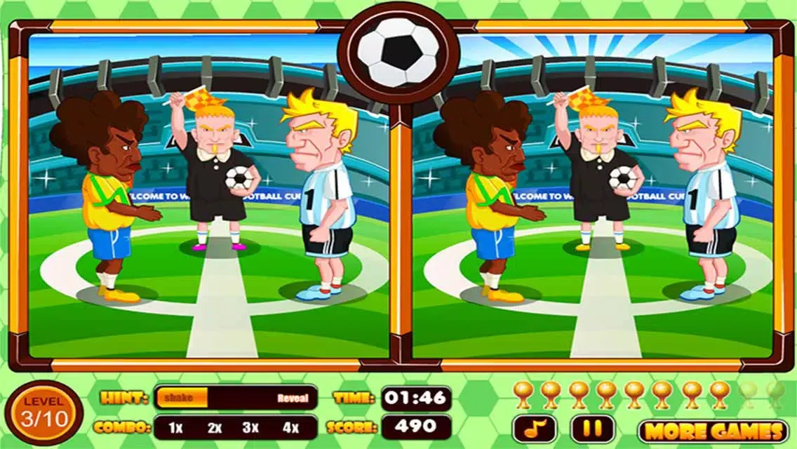 Find The Differences - Football Edition应用截图