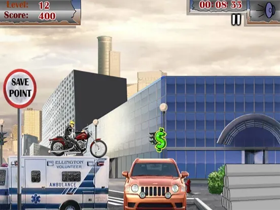 Capturas de tela do Terminator Moto Racing Free iPad 