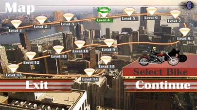 Capturas de tela do Terminator Moto Racing Free