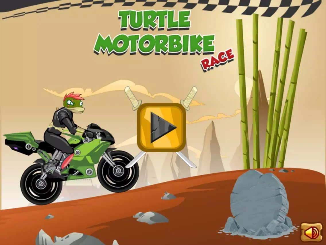 Скриншоты Turtle Motorbike Race Ninja Rider iPad 