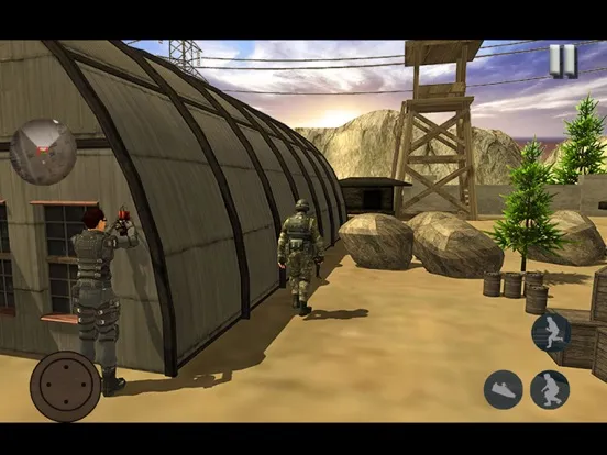 Spy Agent Commando iPad  स्क्रीनशॉट