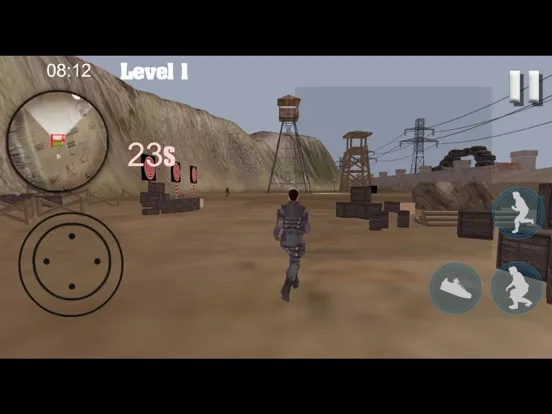 Spy Agent Commando iPad  स्क्रीनशॉट