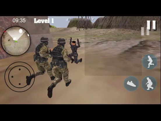 Spy Agent Commando iPad  स्क्रीनशॉट