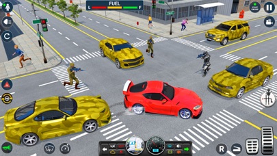 GT Army Cop Chase Car Driving Screenshots