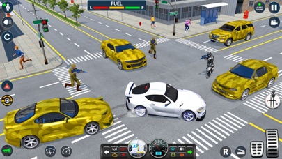GT Army Cop Chase Car Driving Screenshots
