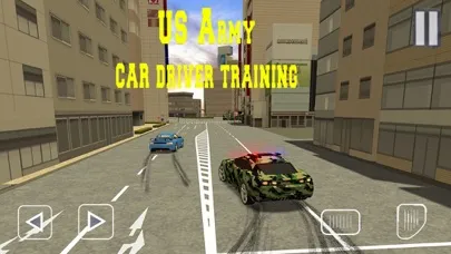 GT Army Cop Chase Car Driving Screenshots