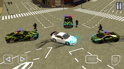 GT Army Cop Chase Car Driving Screenshots