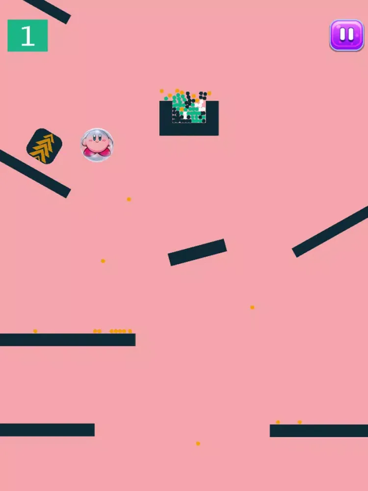 ภาพหน้าจอของ Kirby Bounce Bubble iPad 