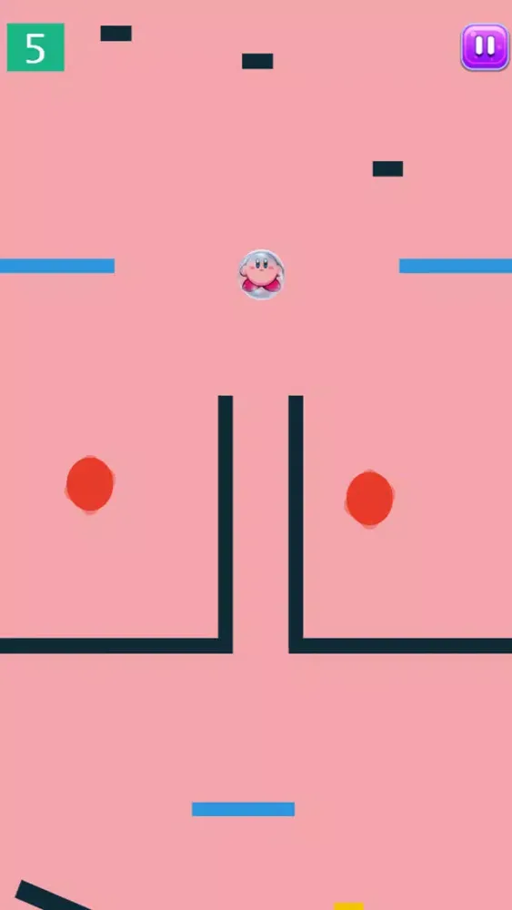 ภาพหน้าจอของ Kirby Bounce Bubble