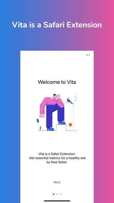 Vita - Web Vitals for Safari应用截图