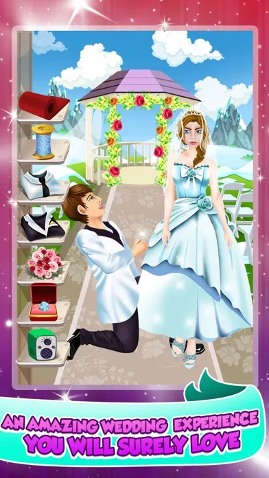 Princess Wedding Salon Spa Party - Face Paint Makeover, Dress Up, Makeup Beauty Games!應用截圖