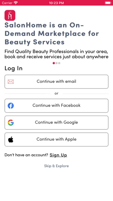 SalonHome – Salon Booking سکرین شاٹس