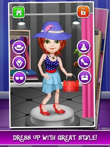 Zrzuty ekranu High School Prom Salon: Spa, Makeover, and Make-Up Beauty Game for Little Kids (Boys & Girls) iPad 