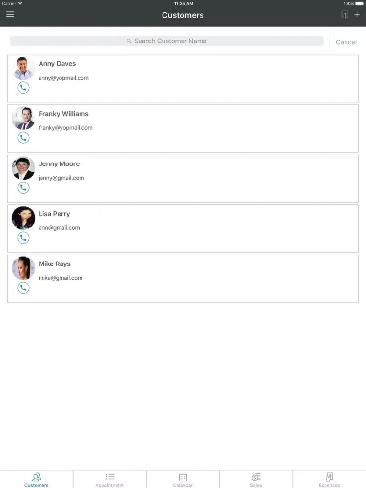 Service Tracker Plus iPad  स्क्रीनशॉट