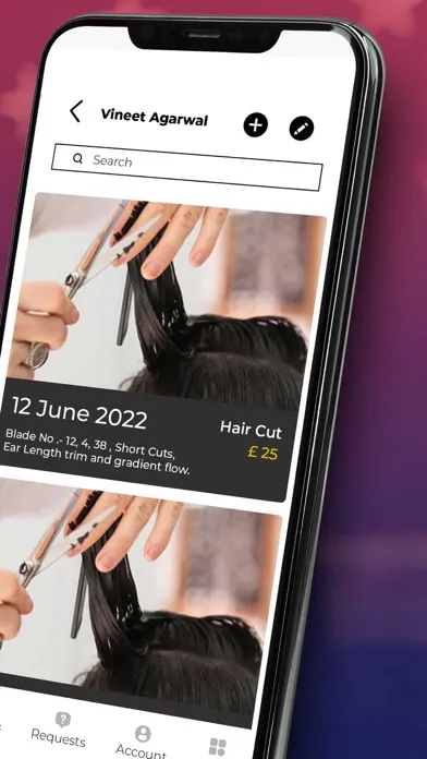 تصاویر Salon Card For Hair & Beauty