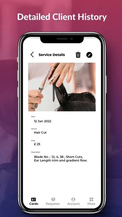 تصاویر Salon Card For Hair & Beauty