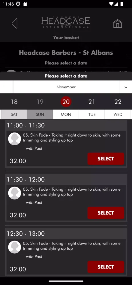 Headcase Barbers Screenshots