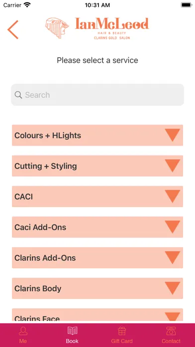 Capturas de pantalla de Ian McLeod Hair & Beauty