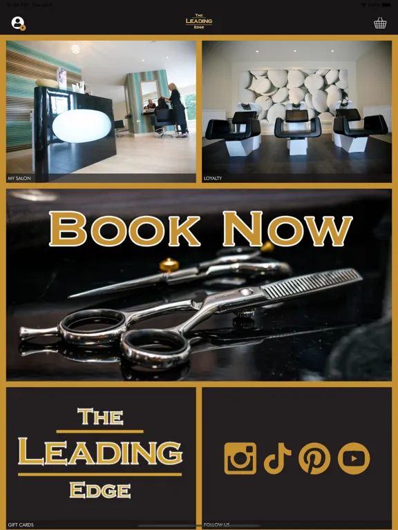 The Leading Edge Hair & Beauty iPad 应用截图