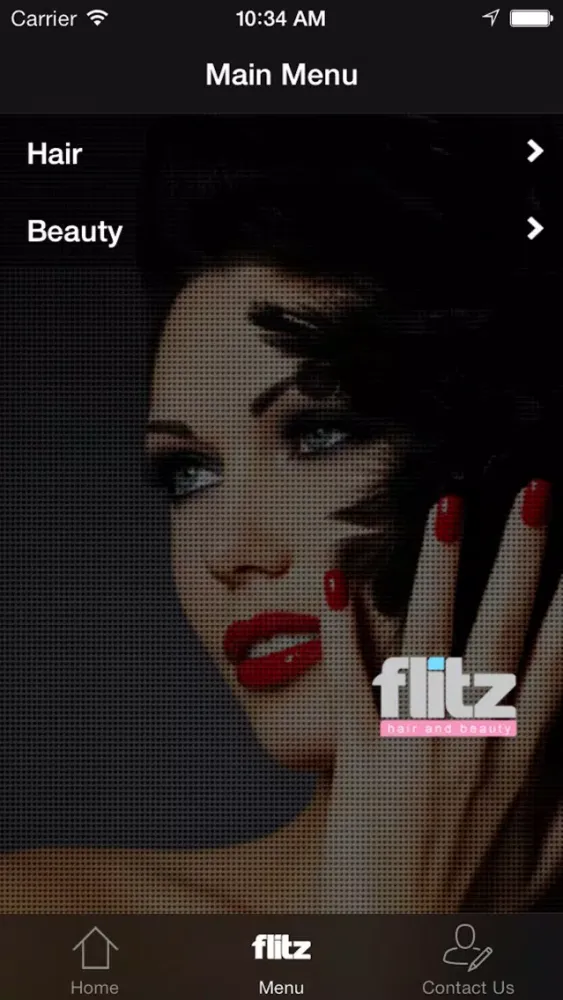 Zrzuty ekranu Flitz Hair and Beauty
